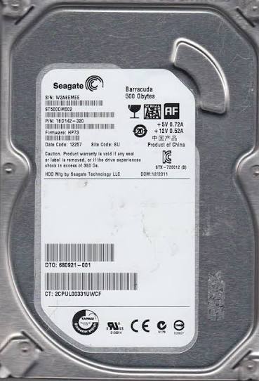 Hard Disk 500GB Seagate